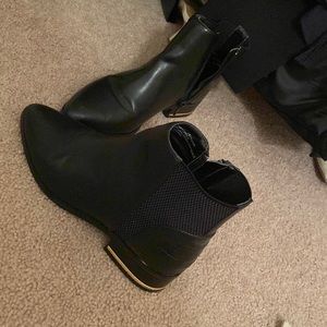 Black boots